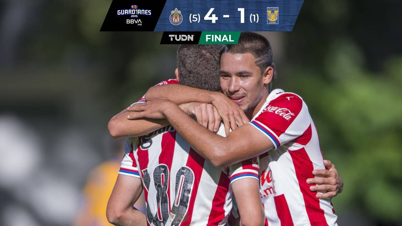 Chivas golea, elimina a Tigres y va a semifinales en la Sub-20