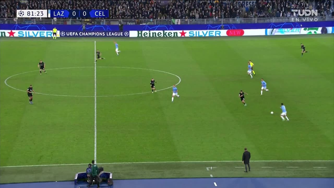 ¡GOL!  anota para Lazio. Ciro Immobile