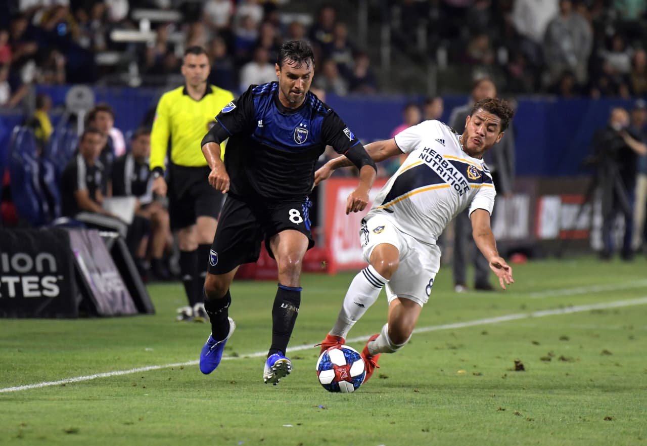 A pesar de la derrota de 1-0 al final del primer tiempo, los San Jose Earthquakes de Matías Almeyda estaban haciendo mejor las cosas.