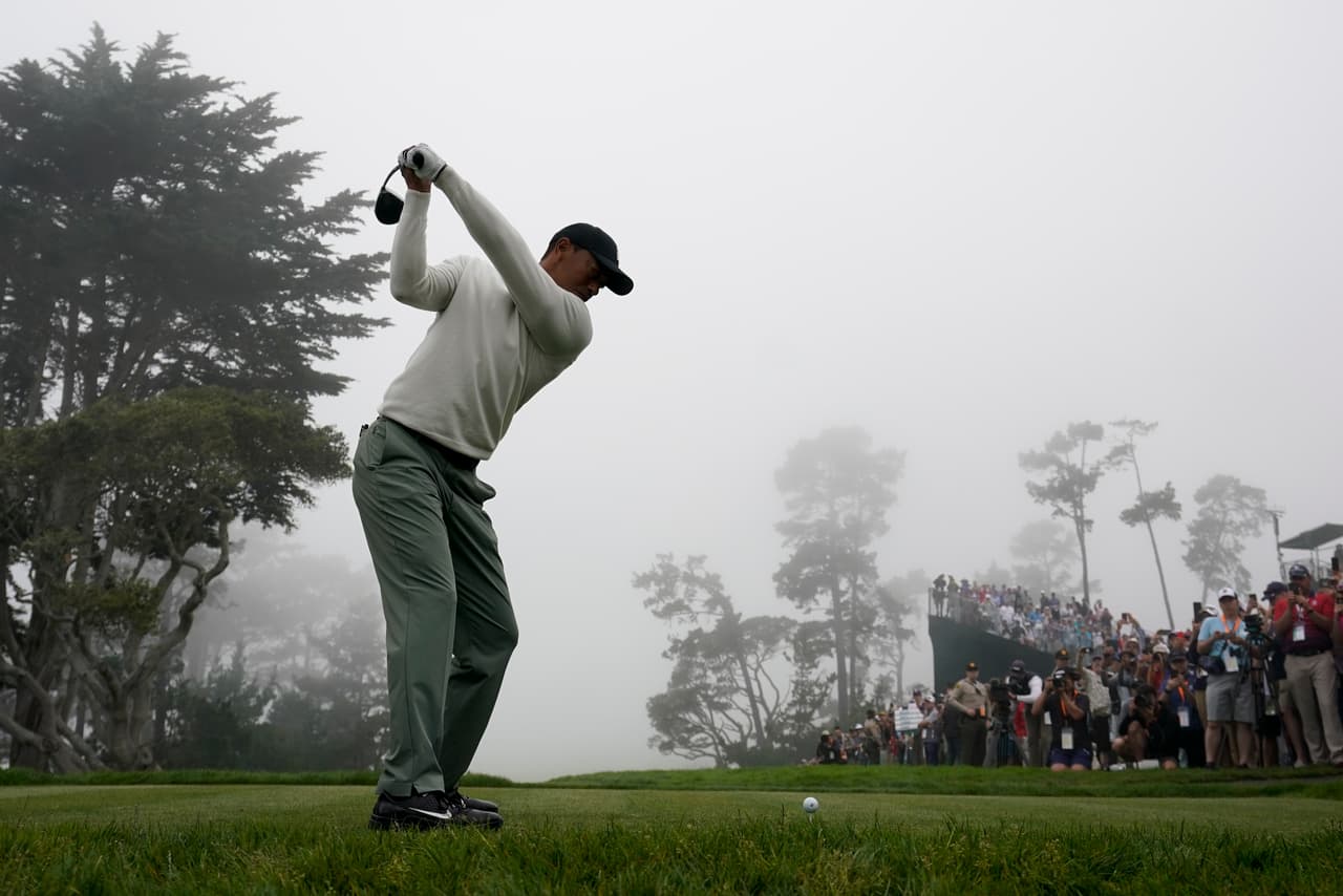 El estadounidense Tiger Woods se roba todas las miradas en el US Open de golf, tercer torneo de Grand Slam de ese deporte que se disputa del jueves al domingo en el Pebble Beach Golf Links.