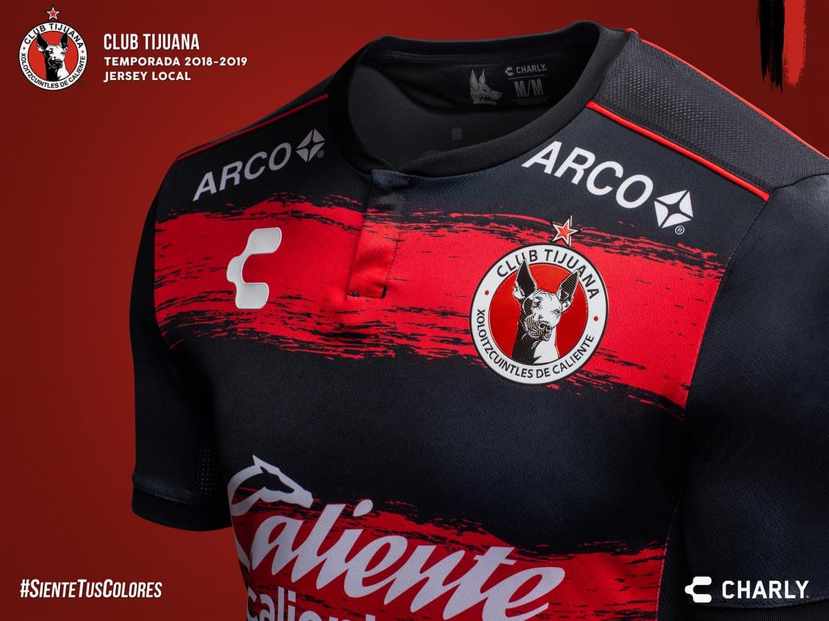 Jersey local del Club Tijuana 2018/19.