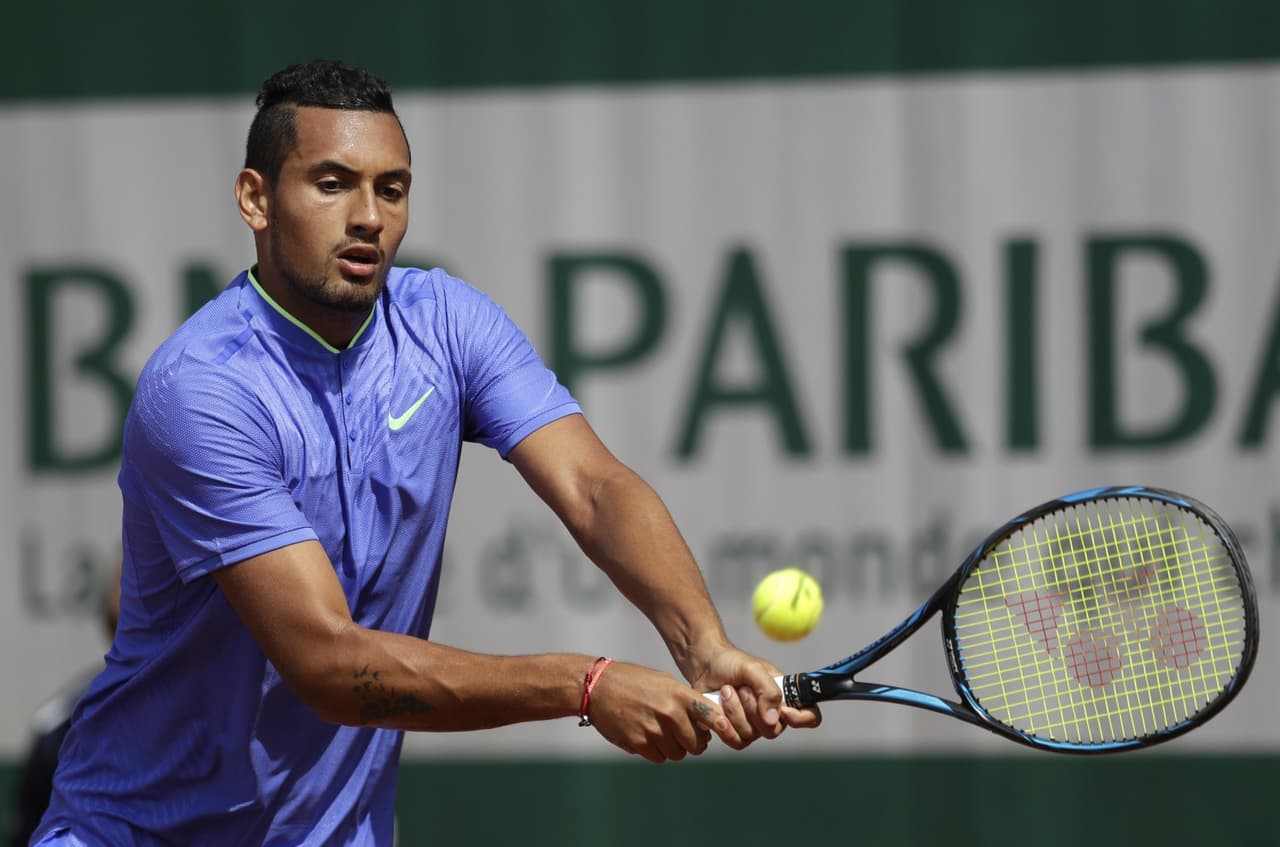Nick Kyrgios sigue vivo en el Abierto de Francia.