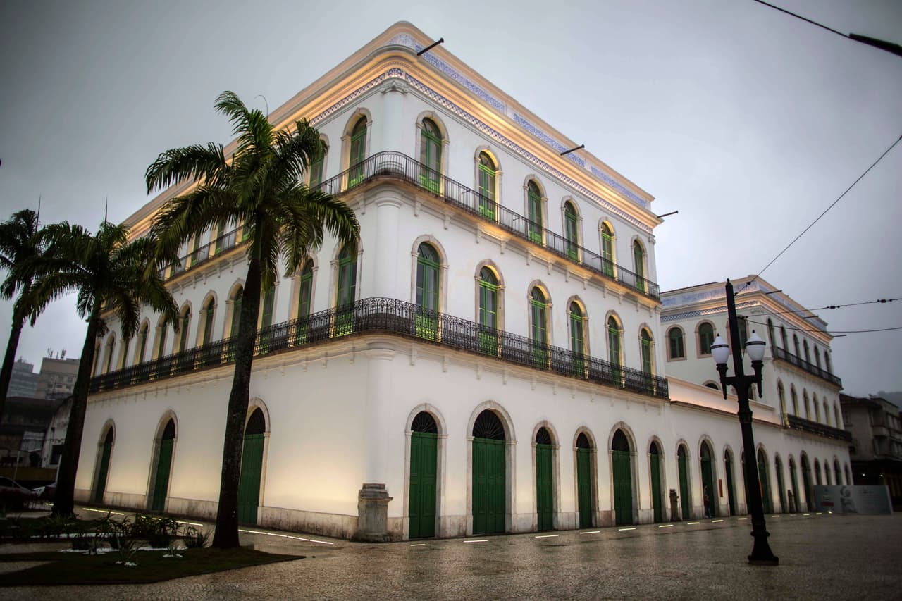 Esta es una toma del sitio donde está el museo del astro brasileño.