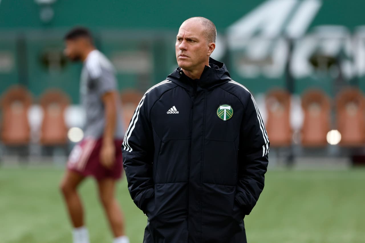 Giovanni Savarese, entrenador de Portland Timbers.