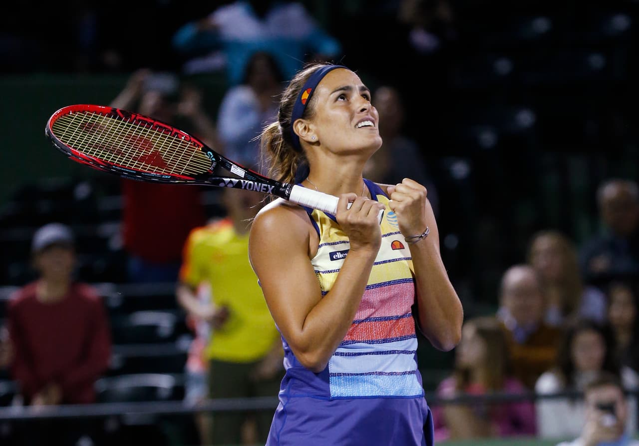 La puertorriqueña Monica Puig llegó a los octavos de final del Miami Open y demuestra una vez más que por su belleza, sensualidad y ante todo su talento es una de las tenistas destacadas del torneo.