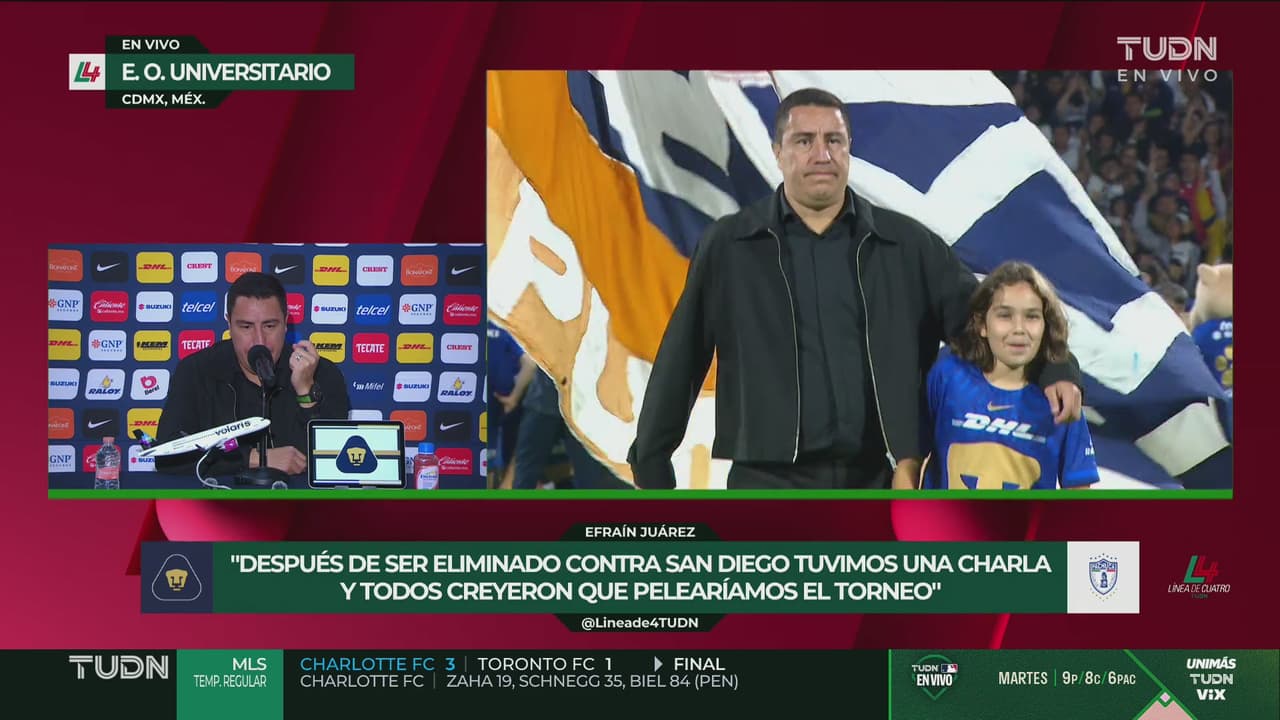 El sentir de Efraín Juárez por disputar una Final ante otro técnico mexicano