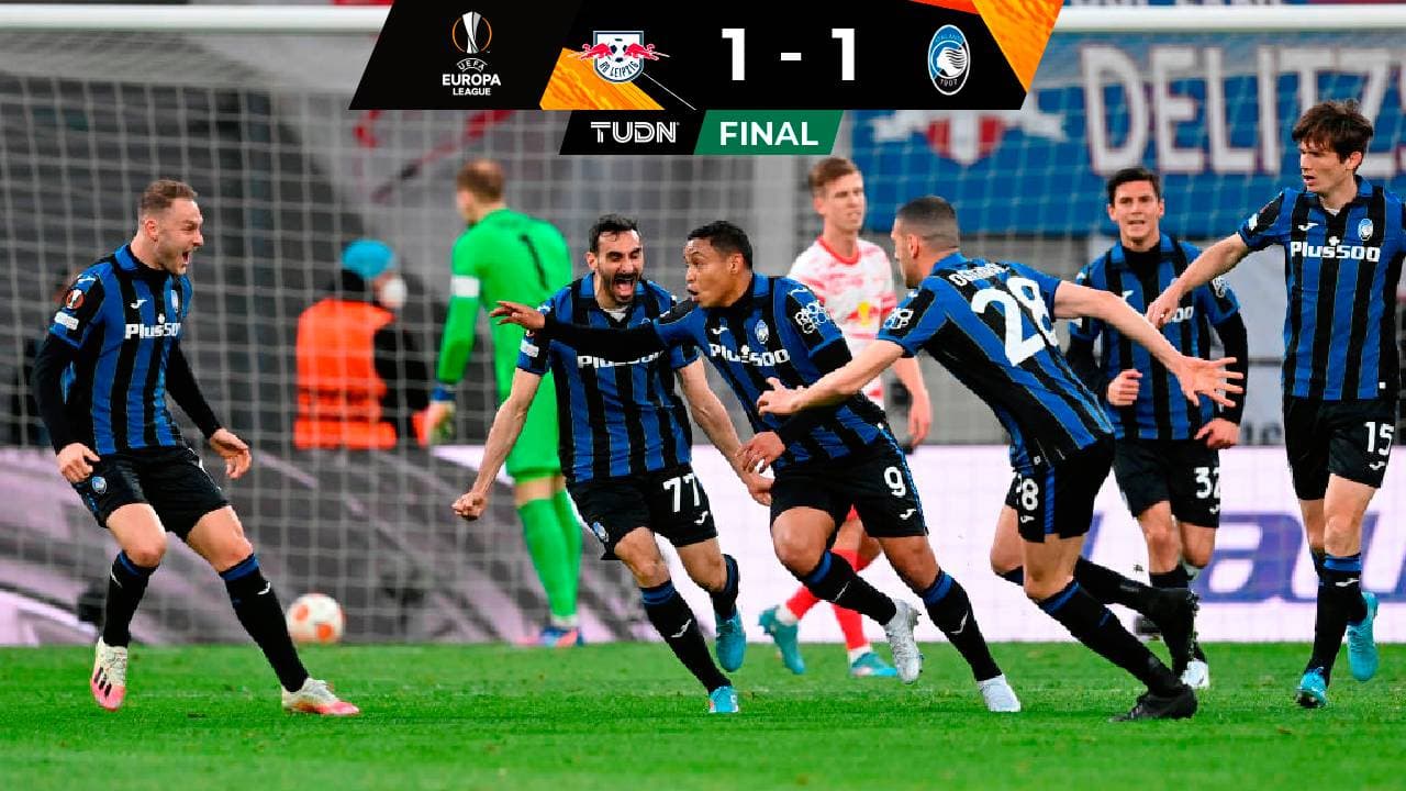 ¡Serie viva! Atalanta deja ir vivo al RB Leipzig en Alemania