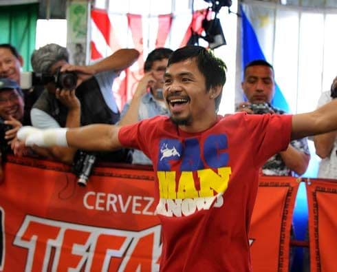 El filipino es el retador en esta pelea, pero también es el favorito en las apuestas.