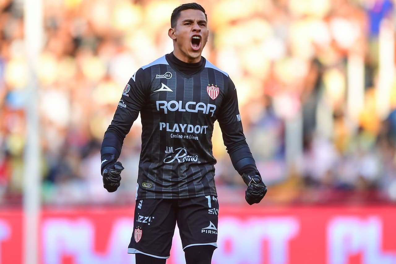 Luis Malagón lo festejó así.