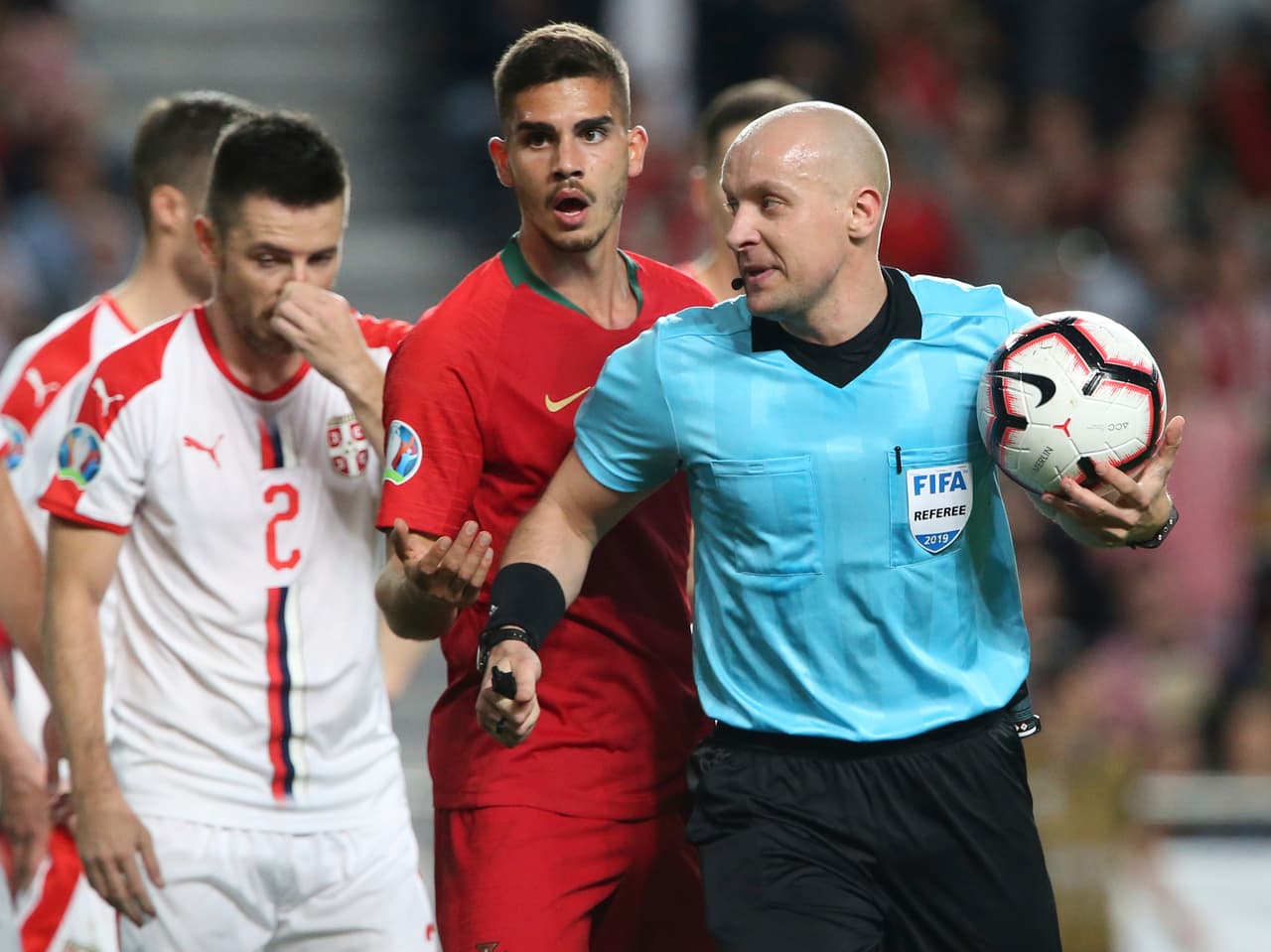 Szymon Marciniak | Polonia | Además de los cotejos propios de la UEFA, participó en dos encuentros del Mundial de 2018.