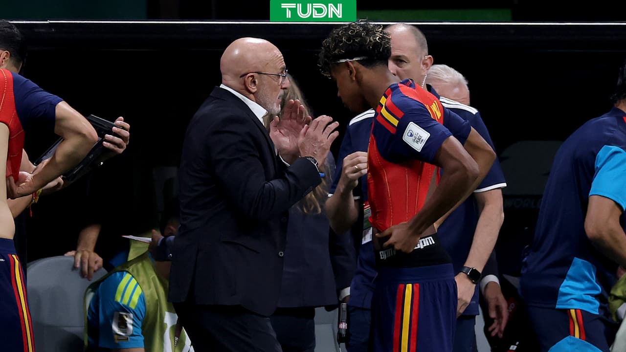 Lamine Yamal recibe elogios de Luis de la Fuente en Guadalajara