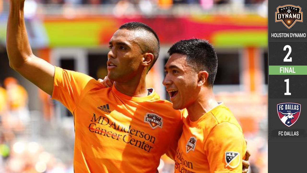 Clásico con sello colombiano: Mauro Manotas ganó el derbi texano para Houston Dynamo