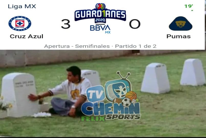 Los memes no perdonan la goleada del Cruz Azul sobre los Pumas, y los universitarios reciben dos palizas en un día.