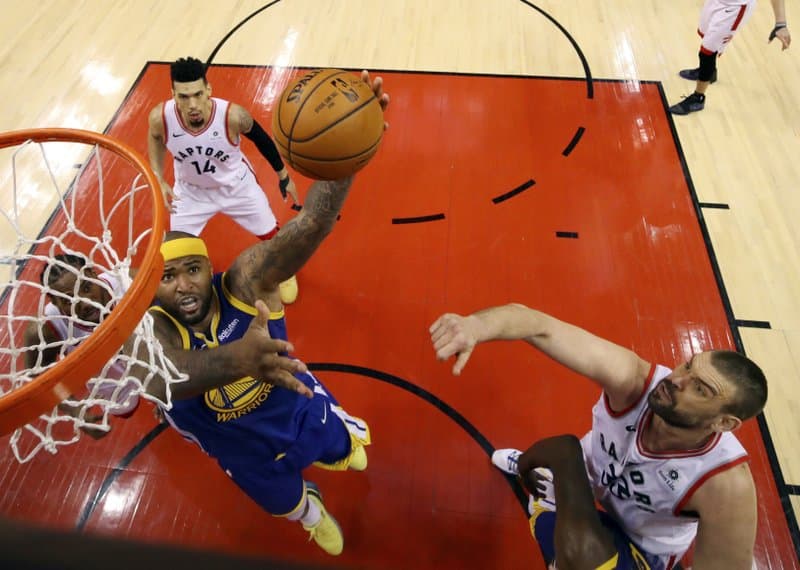 Ya recuperado, Cousins quiere más minutos con los Warriors en las Finales