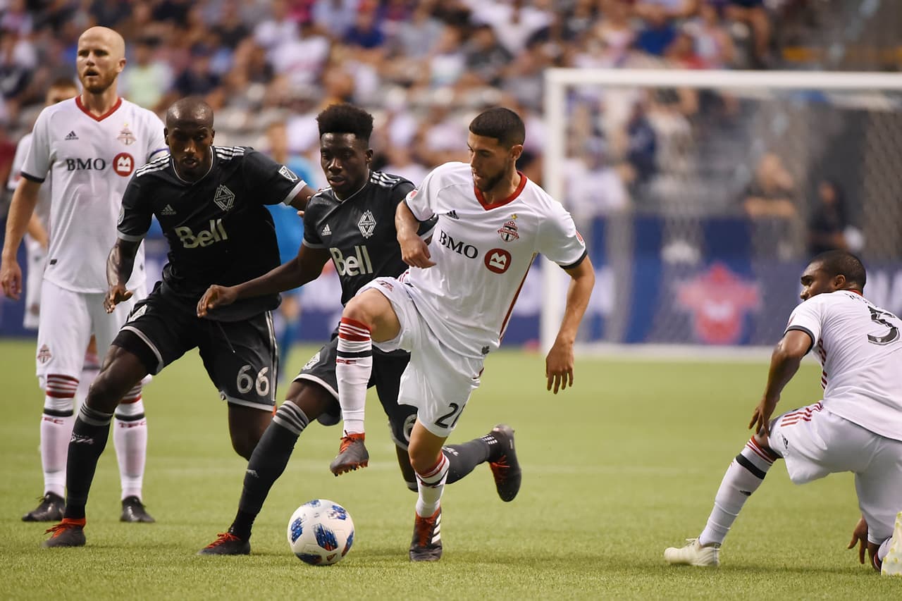 Vancouver Whitecaps y Toronto FC igualaron 2-2 en la primera final del Campeonato Canadiense