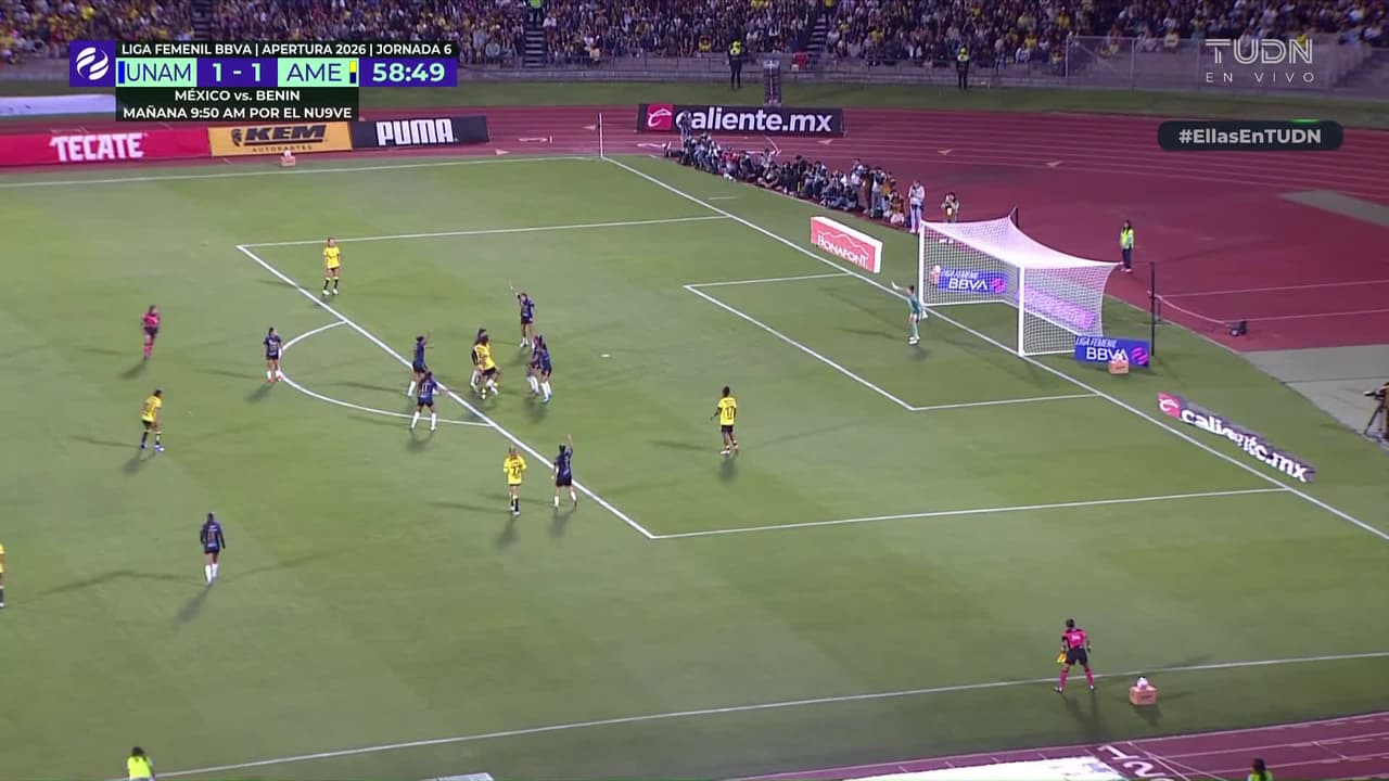 ¿Qué pasó aquí? América pedía penal pero no se marcó nada