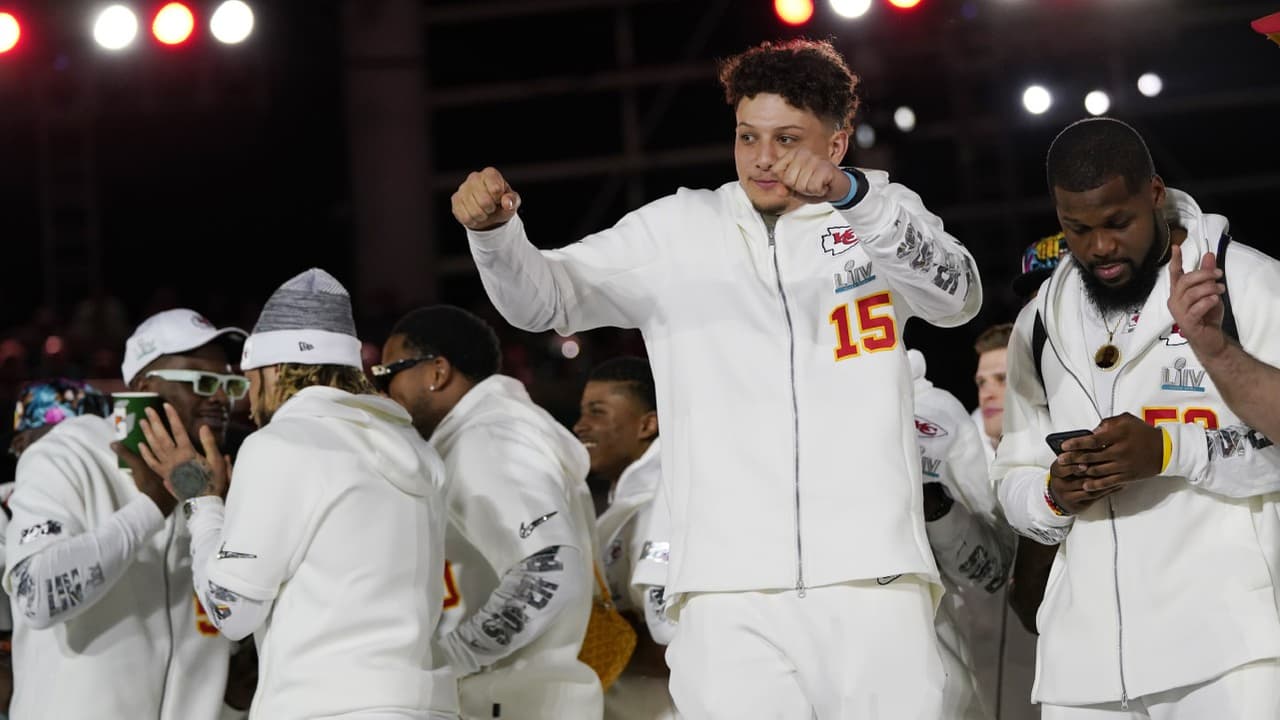 Patrick Mahomes (15) jugará su primer Super Bowl.