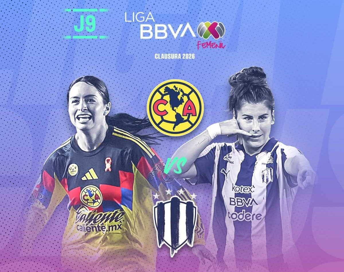 Horario y dónde ver el partido América vs. Rayadas del Clausura 2026 de Liga MX Femenil