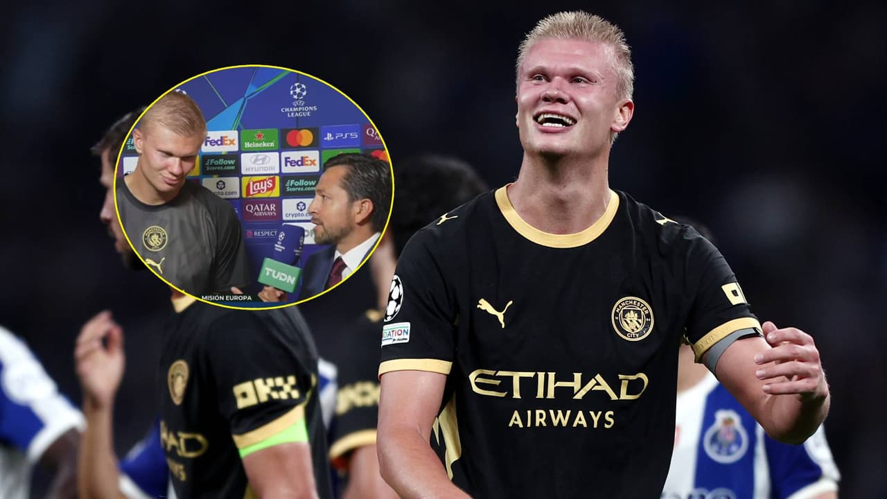 Erling Haaland sorprende con sus palabras hacia la afición mexicana