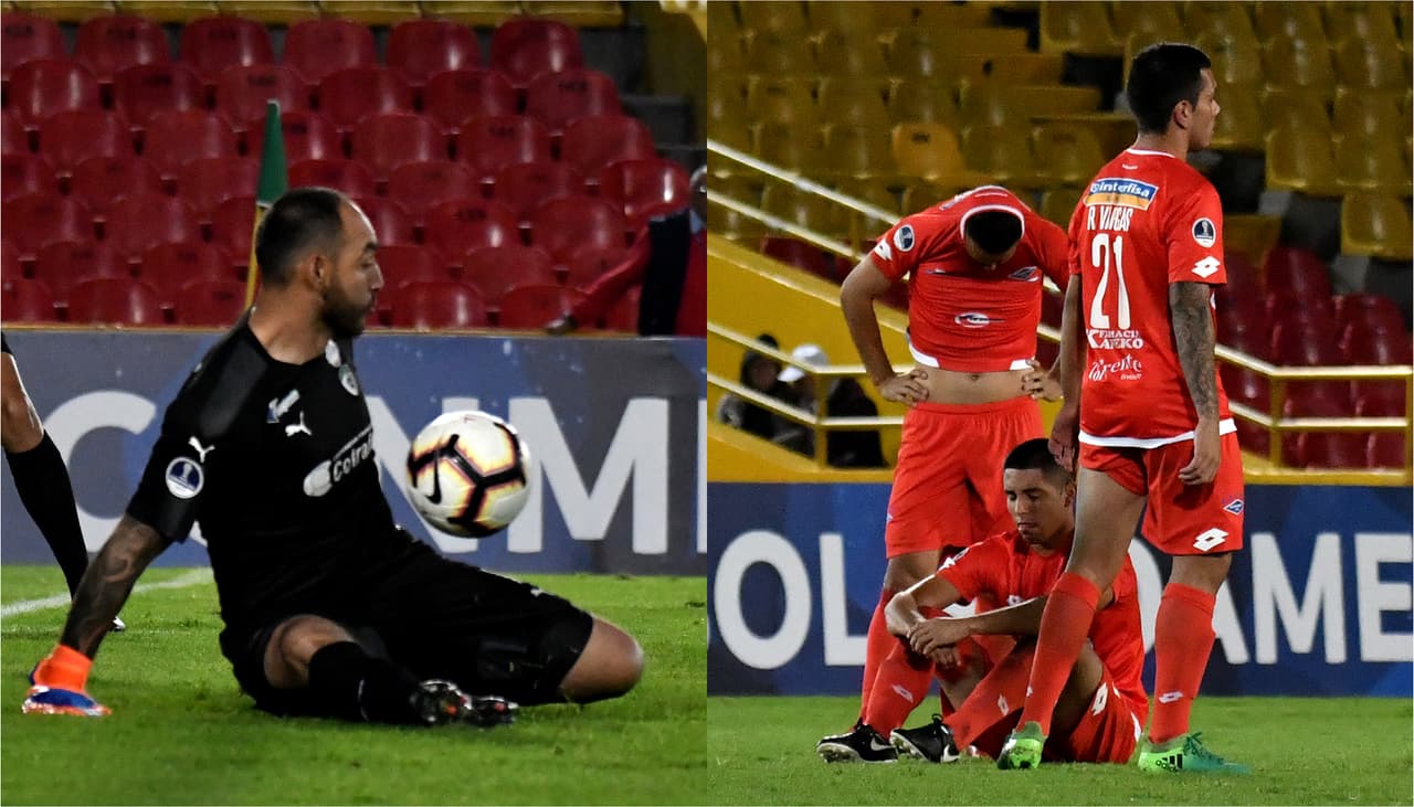 Un terrible cobro al estilo Panenka no pasó desapercibido en la definición de penaltis entre La Equidad e Independiente FBC, que quedó por fuera tras el vergonzoso remate en la Copa Sudamericana.