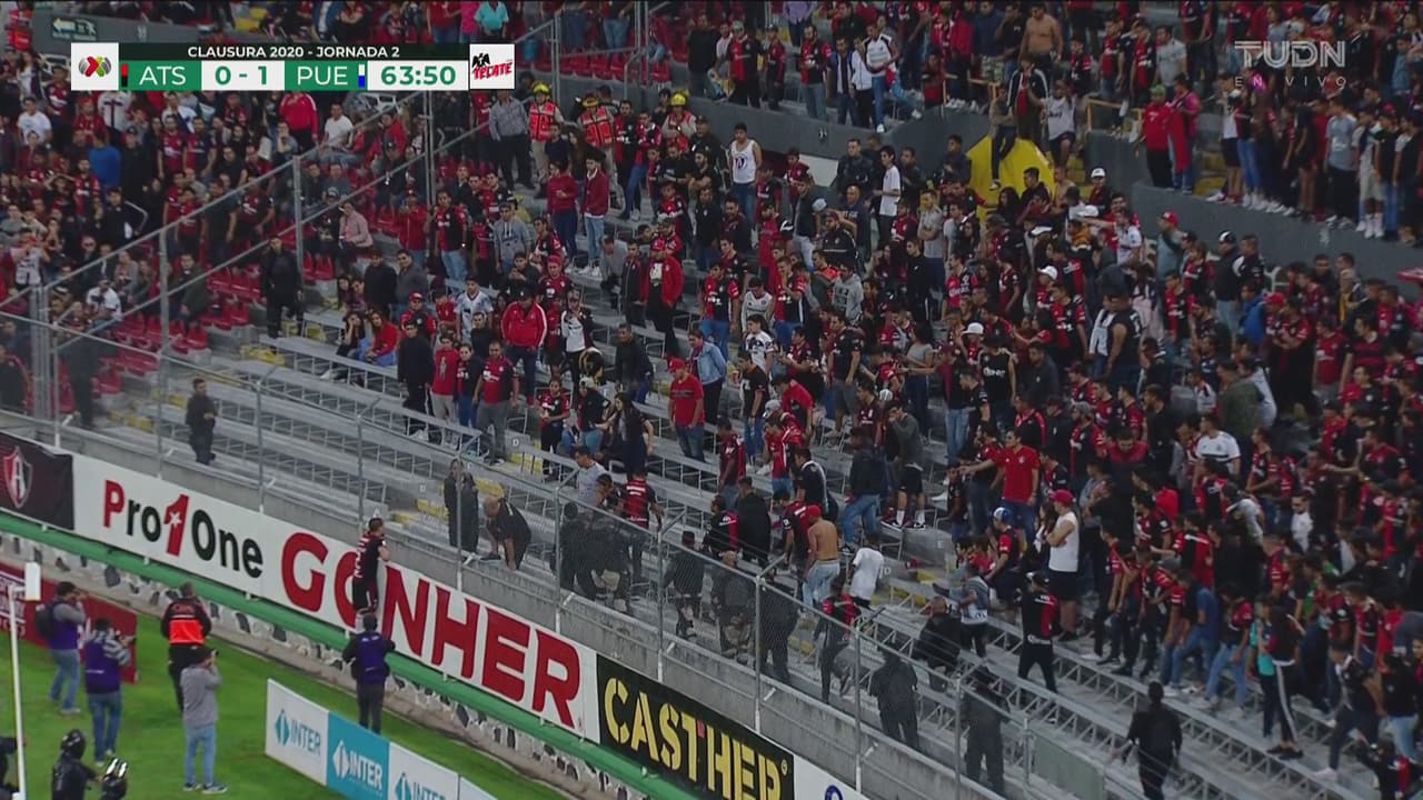 Aparece grito discriminatorio en el Atlas vs Puebla