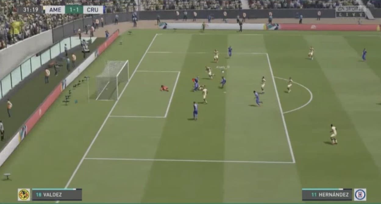 Santiago Giménez y la Máquina fueron los encargados de darle un baile y una goleada a las Águilas de Nicolás Benedetti.