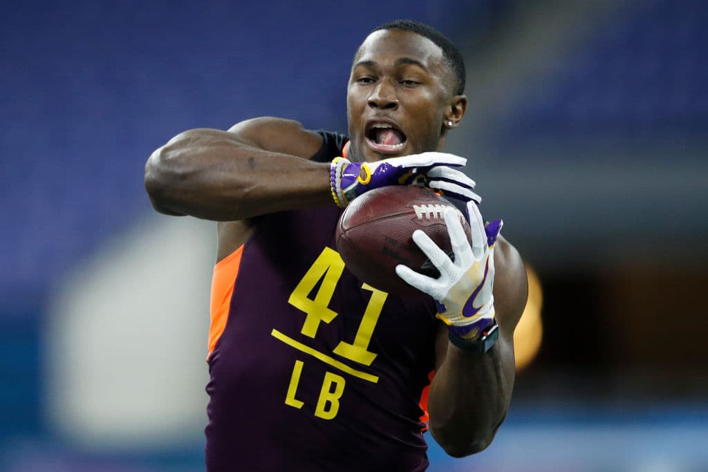 <b>6) Devin White (Louisiana State, LB)</b>, el linebacker de los Tigers podría ser la nueva incorporación de los New York Giants.