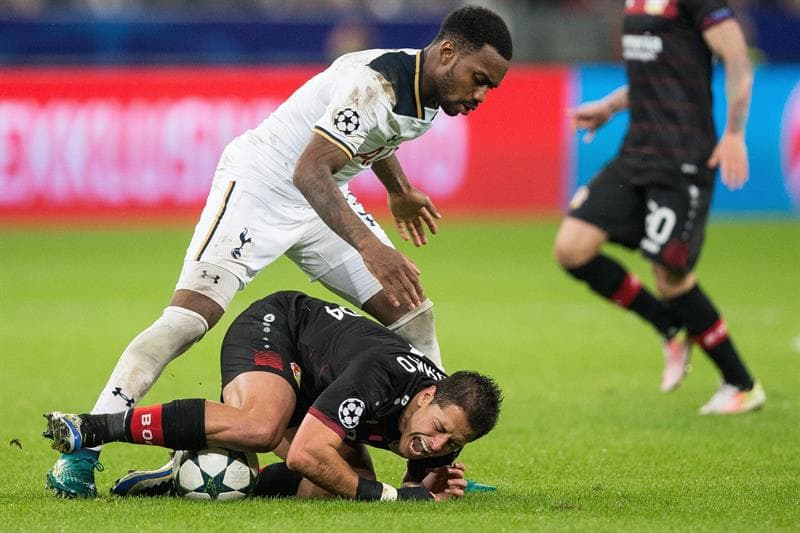 En cambio, para el otro mexicano en acción, Javier Hernández, la jornada no fue nada fácil. Su equipo igualó en casa contra Tottenham 1-1 y el equipo va de tercero en el grupo E, con tres puntos luego de tres empates.
