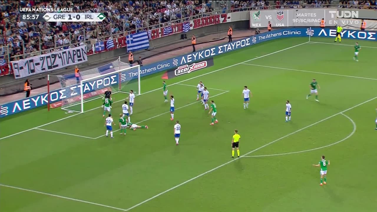 ¡TIRO ATAJADO! disparo por Jack Taylor.