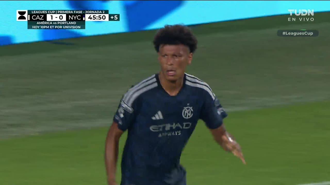 ¡Golazo del New York City! Jugada de pizarrón para el empate