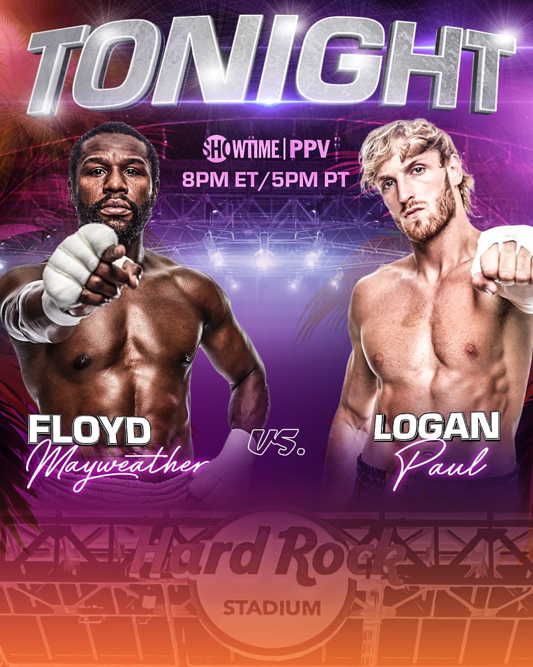 Floyd Mayweather contra Logan Paul rompe la taquilla en PPV