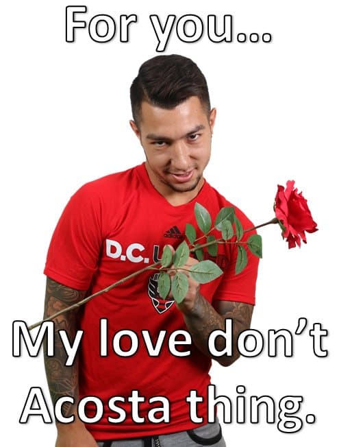 Las mejores esencias vienen en frascos pequeños... Así lo ha demostrado el argentino Luciano Acosta con DC United.... ¡Qué miradita!