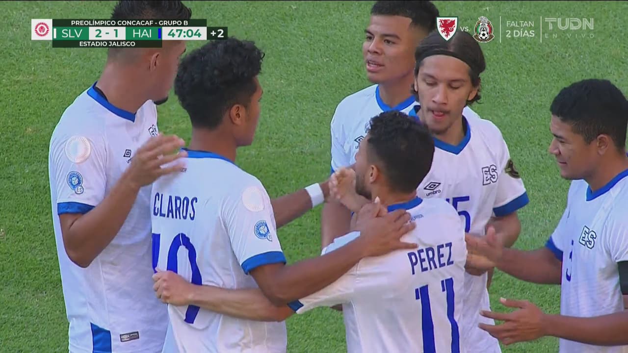 ¡Doblete para Joshua Pérez! El Salvador aumenta la cuenta 2-1