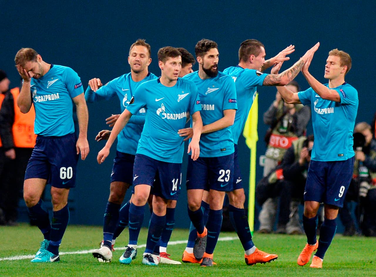 Zenit de Rusia ganó como local 3-0 contra Celtic, que no le alcanzó con su victoria 1-0 en Escocia y quedño por fuera.