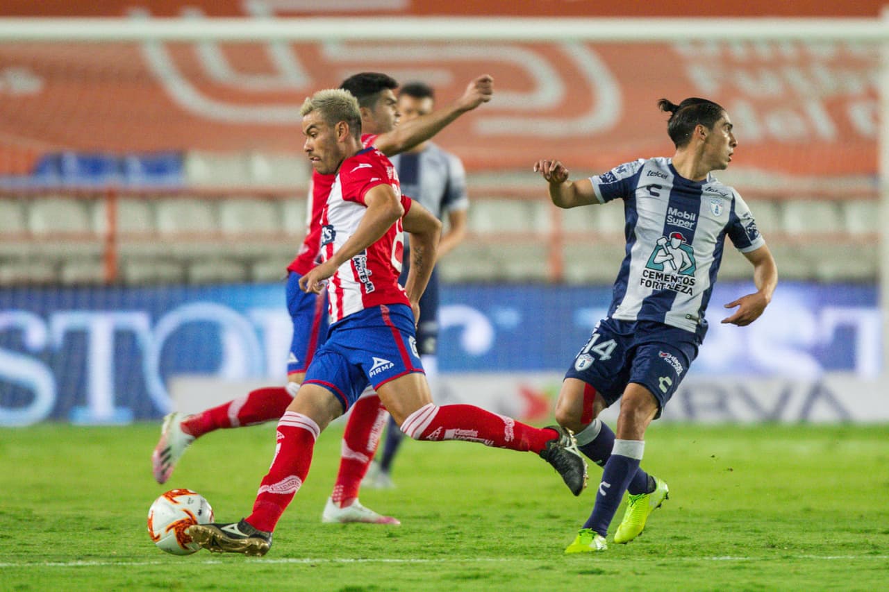Atlético San Luis sufre en su visita a los Tuzos y con Hat Trick de Victor Dávila el Pachuca vence 3-1 a los potosinos.