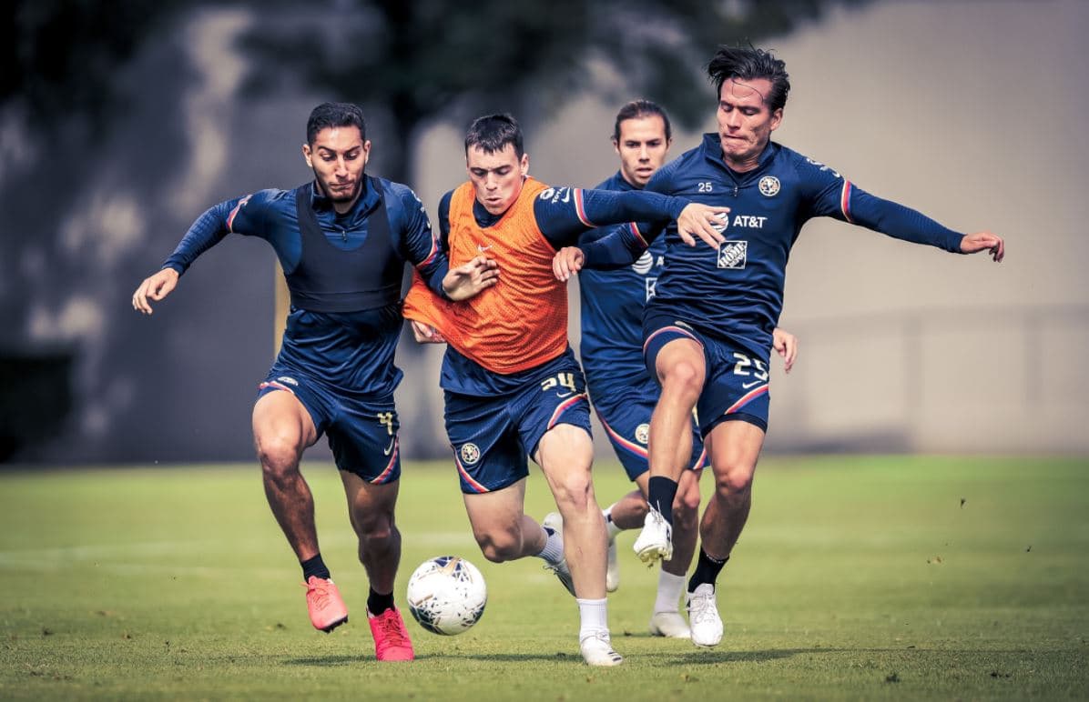 América 'corta' a tres jugadores para torneo de Concacaf; suma varias novedades