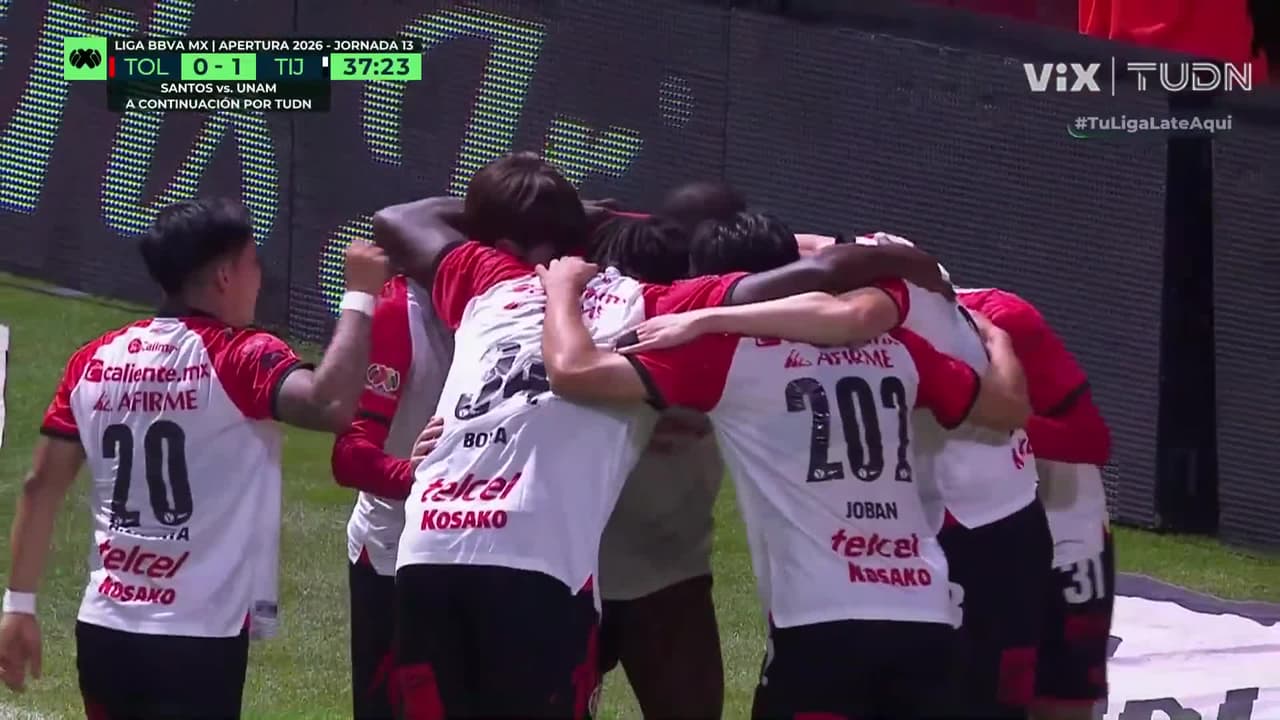 ¡Gol de Tijuana! Por fin logró romper la portería Elías Manoel