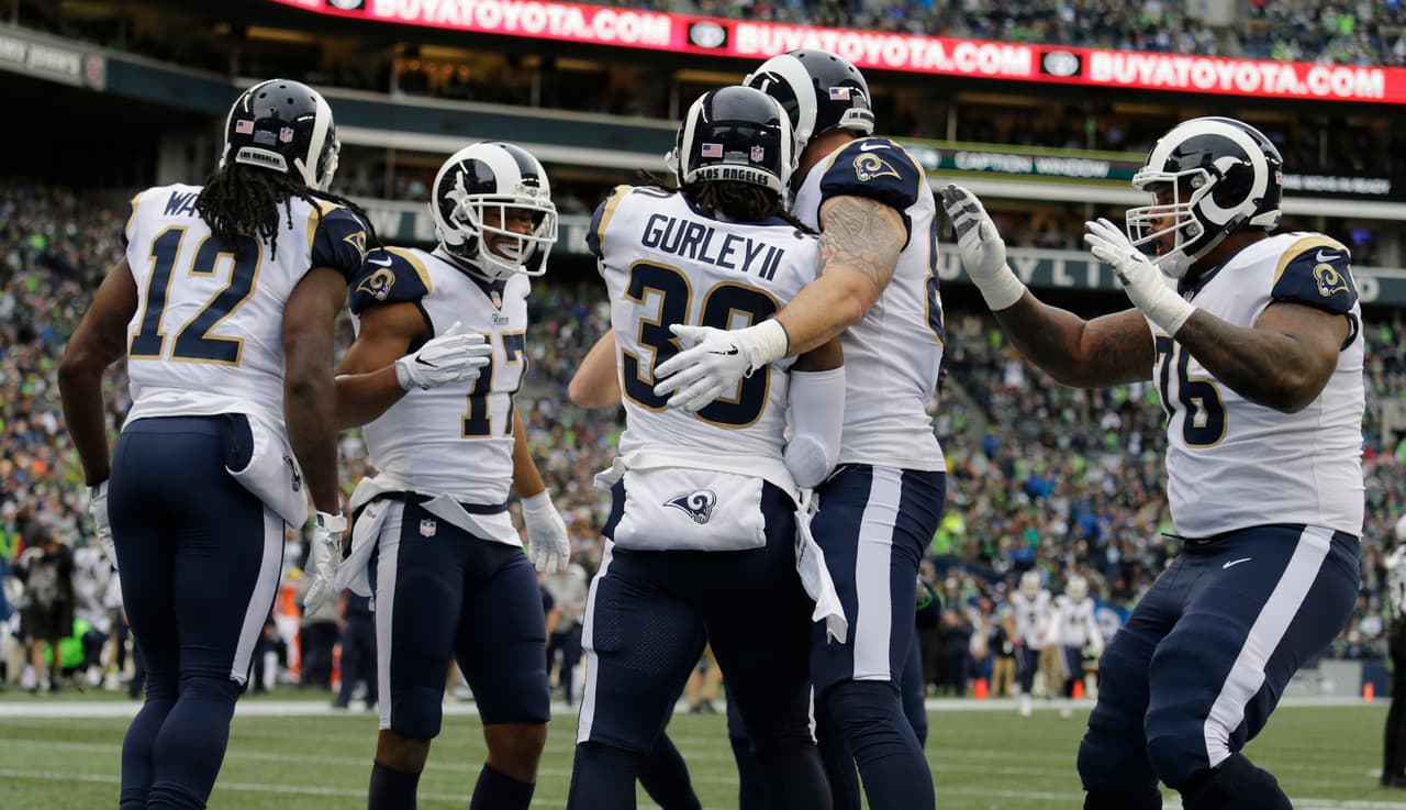 Rams humillan 42-7 a Seahawks en su casa y controlan la NFC Oeste