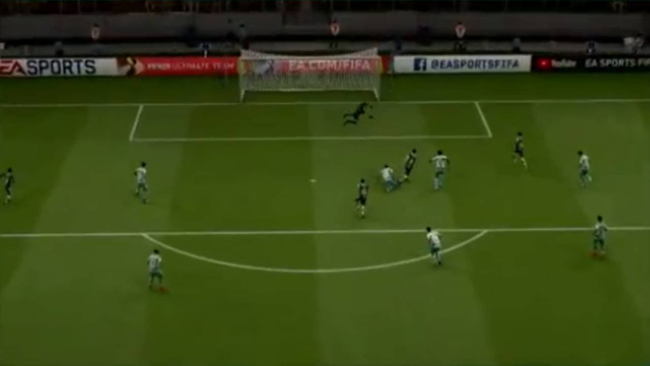 Santos falló un penal y el empate a un gol pone en peligro su clasificación a la Fiesta Grande del futbol virtual.