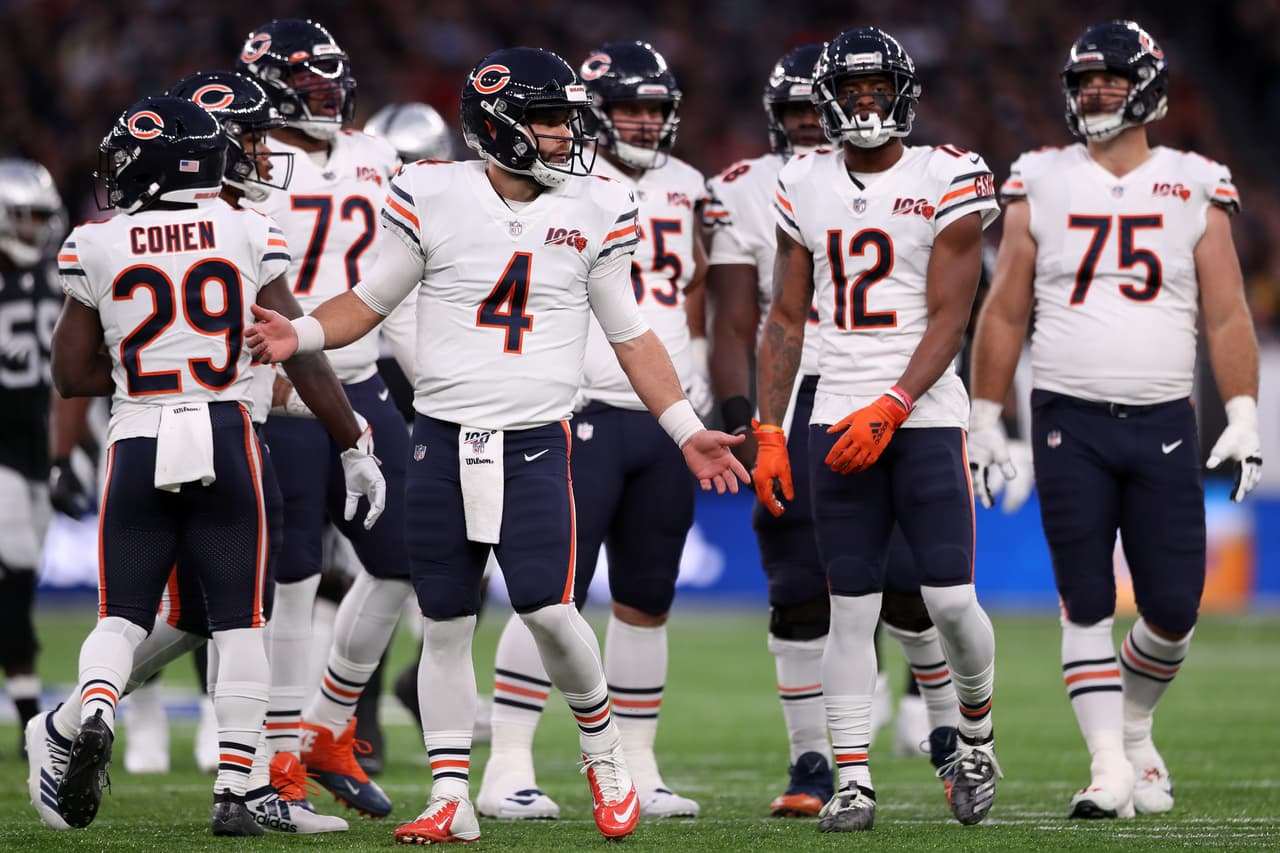 Los Raiders vencieron 24-21 a los Chicago Bears, en el estadio del Tottenham en Londres, y se ponen 3-2 en la temporada.