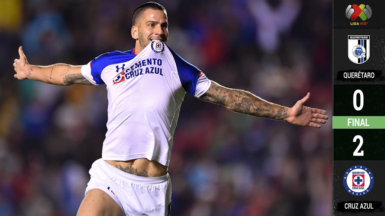 ¡Dominio celeste! Cruz Azul ganó con autoridad en Querétaro en el arranque de la Liguilla