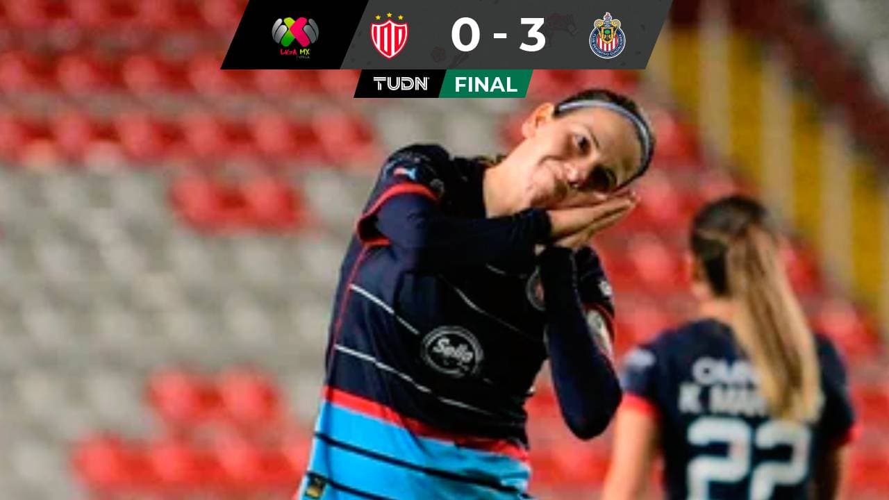 Tres goles y a dormir para seguir con el paso invicto de Chivas Femenil