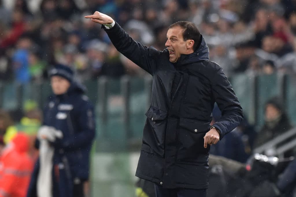 Para Massimiliano Allegri y la Juventus no fue una buena semana, tras la eliminación de la Copa Italia y el empate en casa. Seis goles encajados en dos partidos.