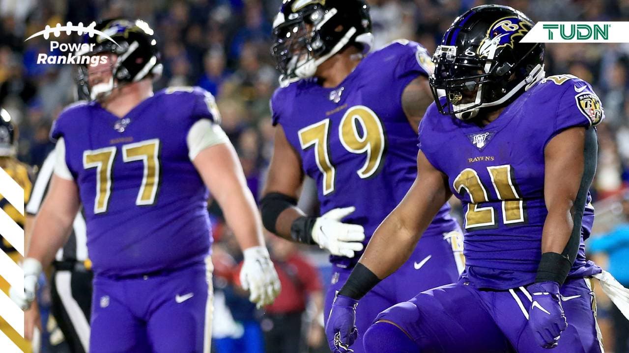 Los Baltimore Ravens se mantienen una semana más en la cúspide de nuestros Power Rankings TUDN.