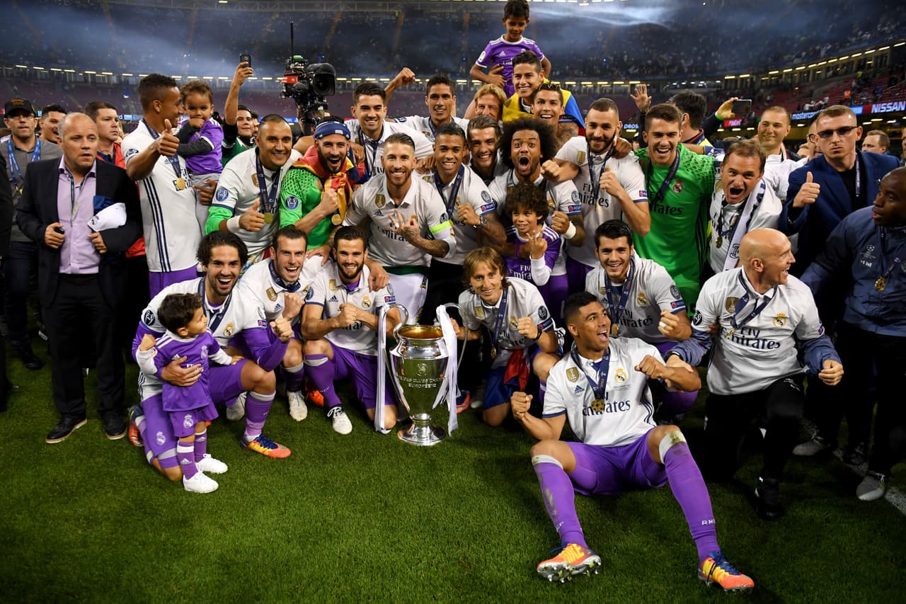El equipo merengue se coronó campeón de la 
<b>UEFA Champions League </b>sobre la Juventus.