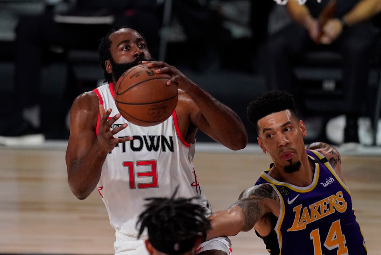 Los Houston Rockets se adelantan a los LA Lakers | En el primer juego de la Semifinal de Conferencia, los comandados por James Harden derrotaron 97-112 al equipo de LeBron James.