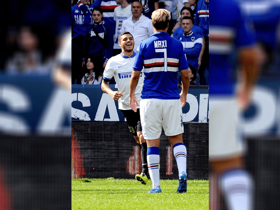 Maxi López no saludó a Icardi en un partido, ya que se casó con su ex-esposa.