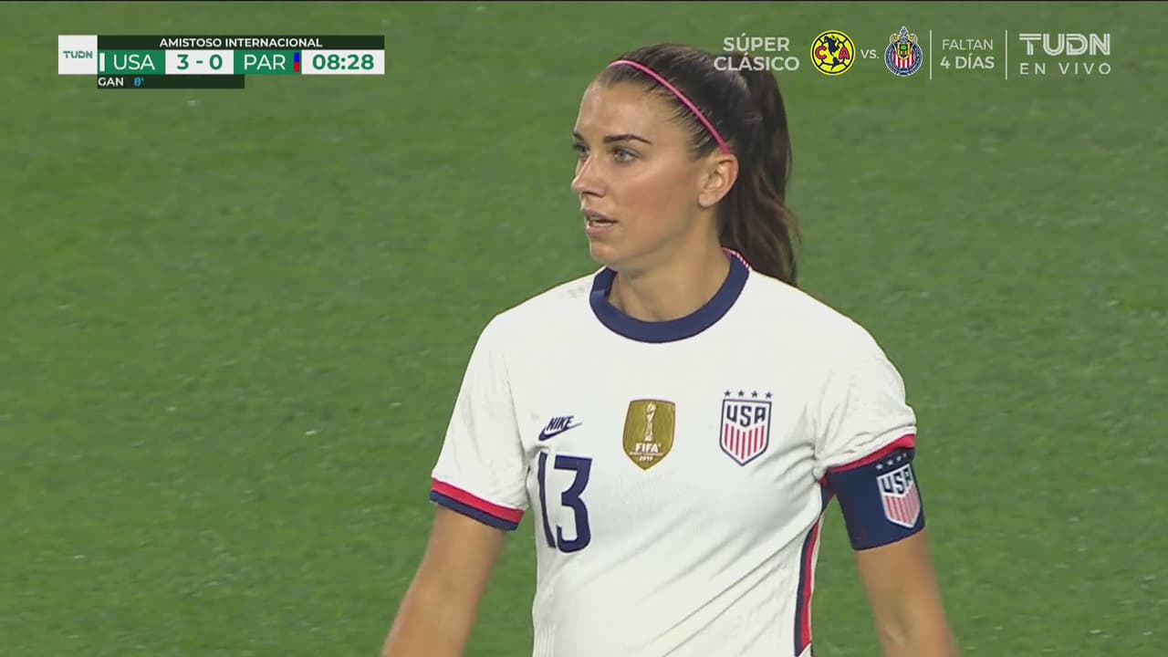 ¡Ya es goleada y no van ni 10 minutos! Alex Morgan firma el 3-0