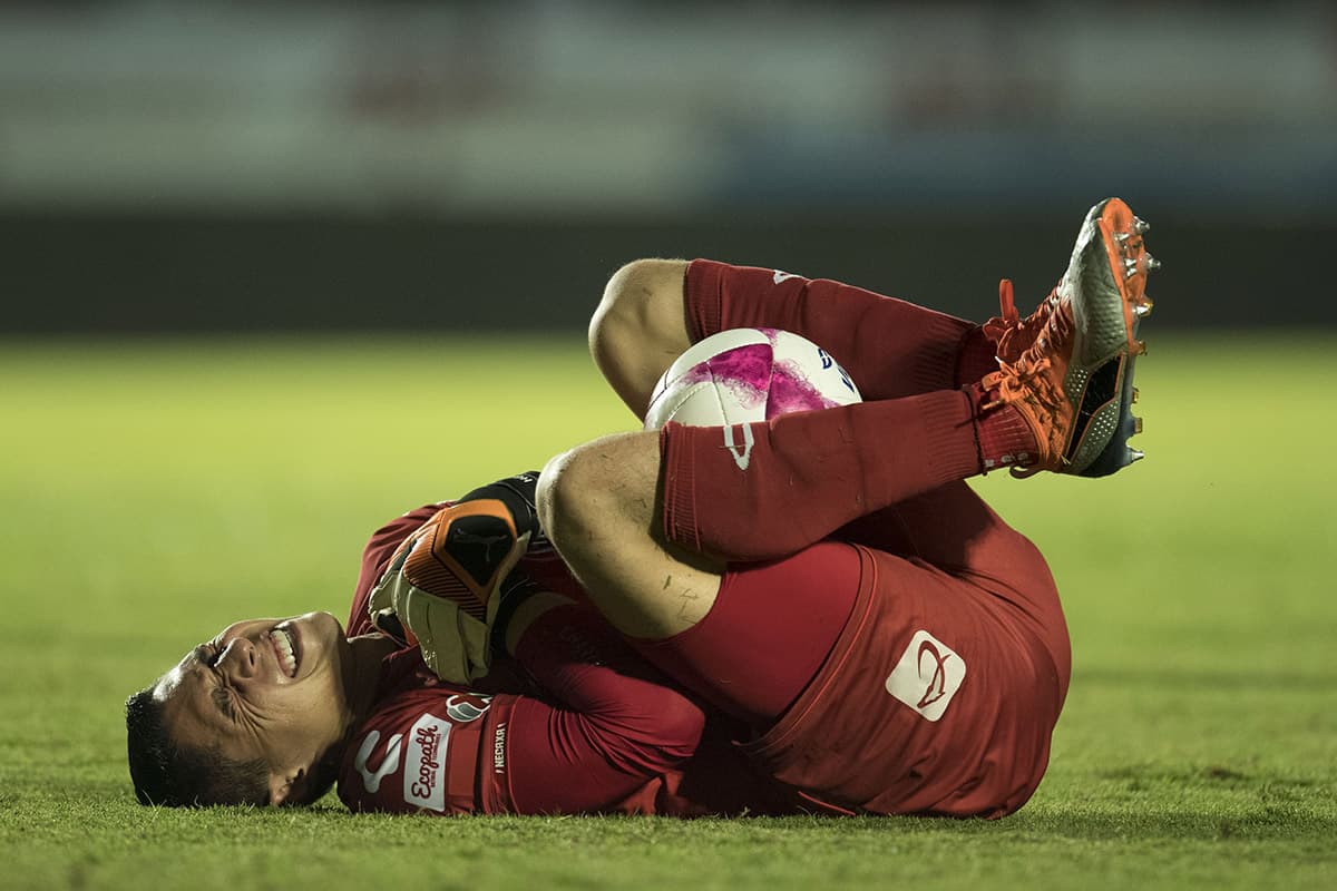 El arquero del Necaxa, Hugo González, también fue determinante para garantizar la ausencia de goles en el juego.