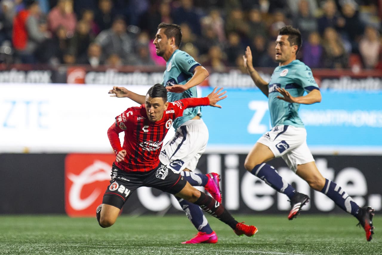 Edgar López (67’) liquidó el encuentro al anotar para Tijuana. Carlos Gutiérrez (43’) dejó al Atlético San Luis con diez hombres al salir expulsado en el primer tiempo.